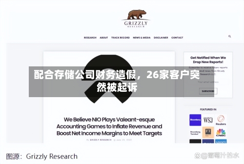 配合存储公司财务造假，26家客户突然被起诉-第3张图片